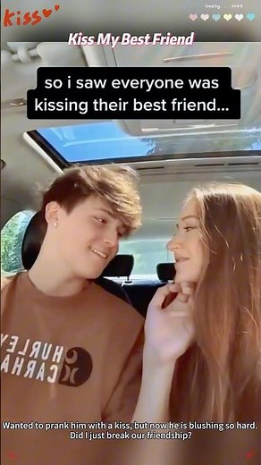 Kiss my best friend and see his reaction#Love#kiss#bestfriendkiss#bestfriend