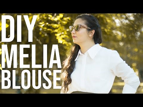 MOOD FABRICS MELIA BLOUSE SEWING PATTERN | HALLOWEEN PART 1