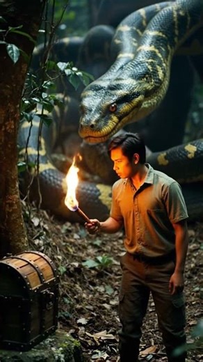 python vs man AI video. #youtube #trending #shorts #please #subscribe