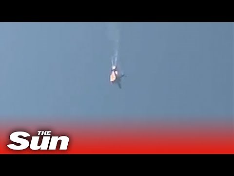 Russian plane crashes out of the sky after 'being shot down by Wagner forces'