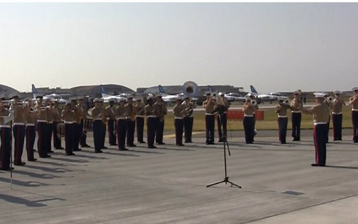 美国海军陆战队第三远征军乐队演奏《宇宙战舰大和号》