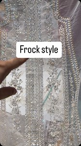 Part 2/3 | AirLine Frock Style  partywear pakistani dress design |...
