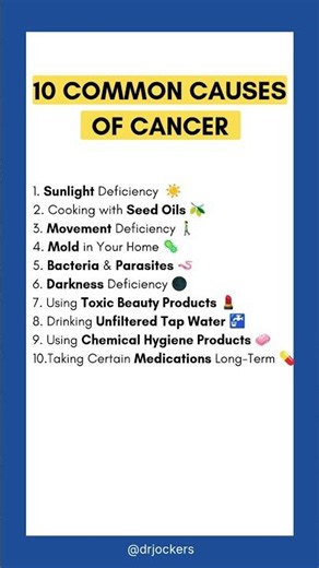 10 Common Causes of Cancer Most People Don't Know