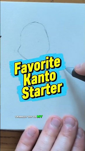 I Finally Draw My Favorite Kanto Starter! Pokémon Drawing Journey Day 40/151