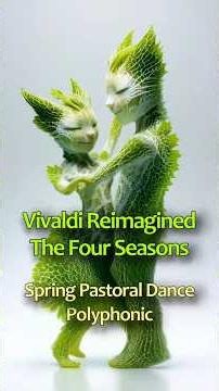 Vivaldi Reimagined — Spring Pastoral Dance | Polyphonic Baroque Joy | Pleiadesiac