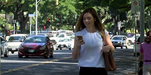 Crossing the street? Whatever you do, don't look at your phone