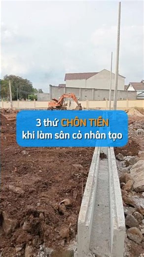 3 thứ chủ sân chôn tiền khi làm sân cỏ nhân tạo #thicongsanconhantao #dautusanconhantao