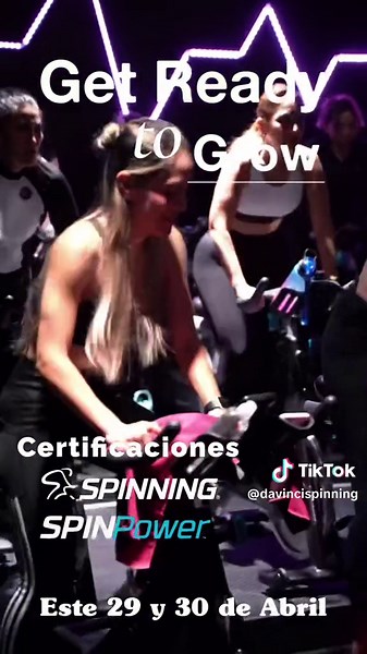 Te invitamos 🤩 a nuestras certificaciones del programa Spinning® ✨ Dirigido a todos aquellos que llevan rodando algún tiempo 🙌🏽 y quieran perfeccionar su técnica y aquellos que aspiren a ser coaches algún día😉. Para más información 🙌🏽 manda mensaje por DM o a nuestro número de whatsapp: 81 3071 8811 #davincispinning #spinning #certificacionspinning #spinningmonterrey #spinpower®️ #coachspinning