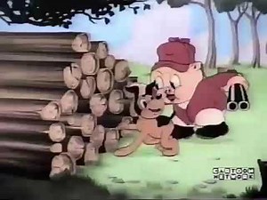 Porky's Hare Hunt (1938) The AGK Hour Interruption