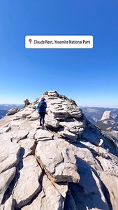 That final ridgeline to Clouds Rest feels like walking the edge of the world 🌍✨ Just solid granite beneath your feet, endless sky above ☁️, and views that make you stop and smile - even if you’re out of breath 😅. 📍 Clouds Rest, Yosemite National Park, California ✨ Follow @adventurechasingduo for more real moments in the wild 🌲🏔️ Soaring at 9,926 feet ⛰️, Clouds Rest towers above even the famous Half Dome, offering a jaw-dropping 360° panorama of Yosemite Valley, Tenaya Canyon, and the Sierr