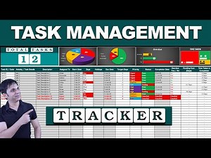 𝐇𝐨𝐰 𝐭𝐨 𝐌𝐚𝐤𝐞 𝐓𝐀𝐒𝐊 𝐌𝐀𝐍𝐀𝐆𝐄𝐌𝐄𝐍𝐓 𝐓𝐫𝐚𝐜𝐤𝐞𝐫 𝐢𝐧 𝐄𝐱𝐜𝐞𝐥