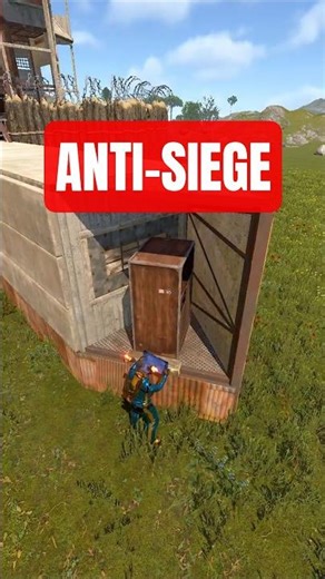 How ANTI-SIEGE Works #rust #rustshorts #rustbasebuild