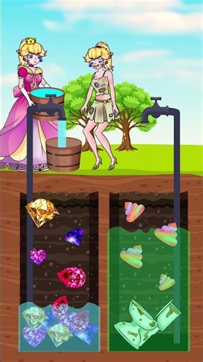 Mario vs Daisy: The Ultimate Underground Diamond Hunt — Who Will Take Home More?