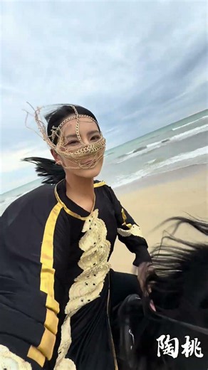 Always going to blow the wind of the Caspian Sea in Kazakhstan