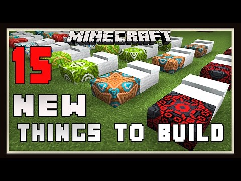 Minecraft: 15 New Things To Build With Terracotta And Concrete Blocks