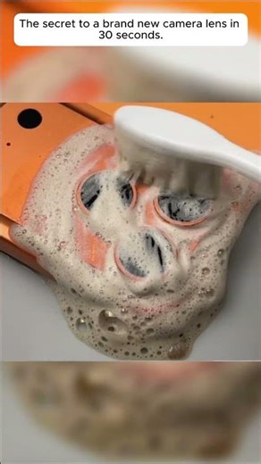 Unbelievable Phone Camera Repair Hack! 😱 | How to Fix Scratched Lens at Home ✨ #TechTips #Shorts