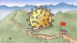 Cartoonists respond to the coronavirus. Including some controversial cartoons at the end of the slideshow, where cartoonists parody the Chinese flag in various ways, an approach that some consider to be mocking China and victims of the virus. | The Cartoon Movement