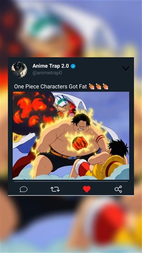 One Piece Characters Got Fat 🍖🍖 #onepiece #luffy #zoro #anime #shorts