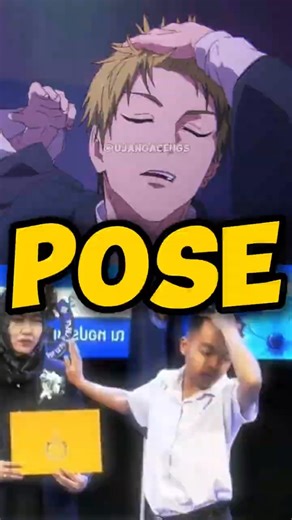 Pose Naoya nyampe dunia nyata juga dawg #jujutsukaisen #jjk #shorts #anime #mappa #naoya #choso