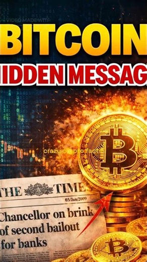 Bitcoin blockchain hidden message