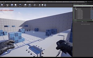 Unreal Engine第一人称射击FPS多人联机游戏制作视频教程 RRCG人人素材