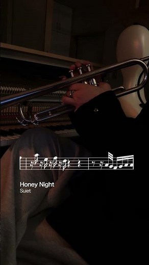 新曲のトランペットの楽譜🎺 #suiet #jazz #trumpet