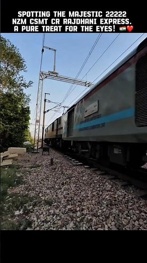 The Ultimate Push-Pull Beast: 22222 CR Rajdhani Express Journey (NZM to CSMT) 🚆