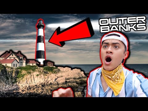 Sneaking into the OUTER BANKS Lighthouse... *CAUGHT*