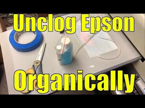 How to Use the NO FLUSHING Method to Clean Epson DTF DTG Printhead Faster and Safer