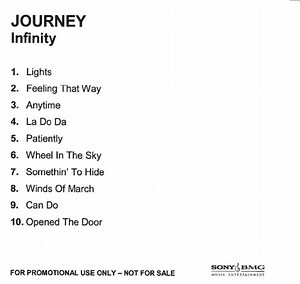 Journey - Infinity