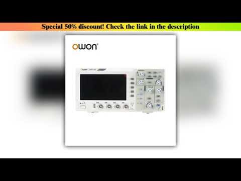 Unboxing Owon SDS1104 1GS/s 100MHz 200MHz Bandwidth Digital Oscilloscope 4 Channels 7-inch Storage O
