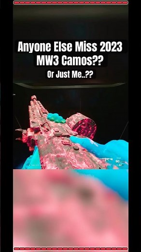 These MW3 Camos Hit Different #CallOfDuty #Nostalgia #Gaming