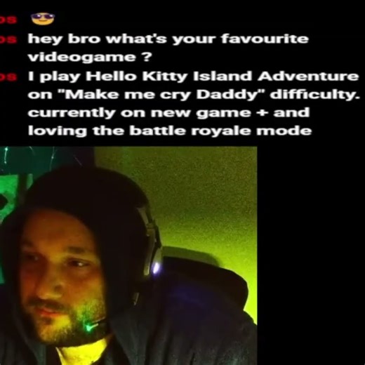 my first chatters are hilarious