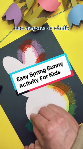 Easy Spring Bunny Activity For Kids