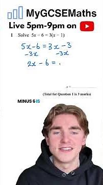 Solving Equations with Brackets | GCSE Maths 2026