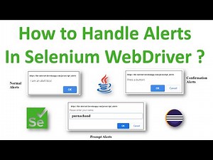 class 29 (Alerts,Normal alerts,Confirm alerts,Prompt Alerts with programming and explanation)