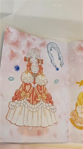 Princess dress stickers
