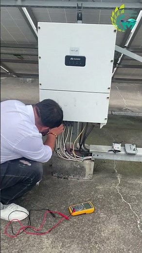 Wie man die Spannung von PV-Modulen misst？#shorts #storm #test #learning