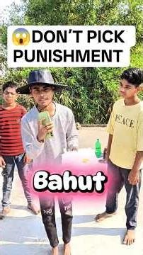 👉DON’T PICK WRONG 😱 | Sticky Note Challenge (Punishment Game) #shorts