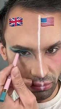 Makeup tutoral 🇬🇧 vs 🇺🇸