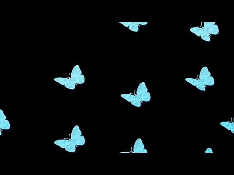 Flying Butterflies - Flying Butterfly Overlay