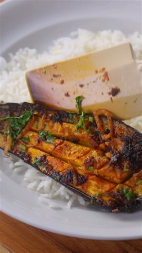 Banglar Rannaghor on Instagram: "Begun Bhaja | Bengali Eggplant Fry Recipe"