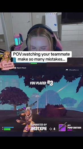 Epic Fortnite Fails: Watching a Teammate's Mistakes