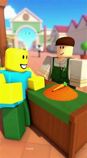 Bloxy Tries to Scam an NPC #roblox #robloxgrowagarden