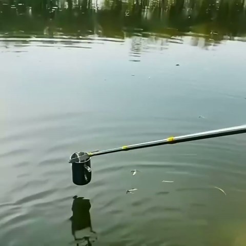 Telescopic Water Sampler Dipper, 1.5 M 2 3 4 5 6 Meter Long Adjustable Stainless Steel Liquid Sampling Pole with 180° Beaker Pendulum for Pipeline Sewage/ River Surveys(1000ml,1.43-6m/4.7-19.7ft)