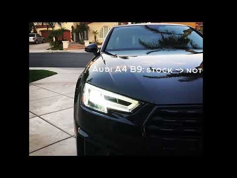 Audi A4 B9 Exhaust & Intake