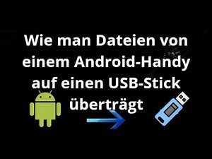 How to transfer files from an Android phone to a USB stick – Full guide