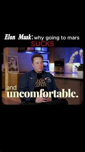 Why going to Mars sucks? Elon Musk #mars #space #shorts