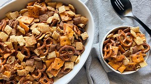 Cheesy Ranch Chex Mix Recipe - Mashed