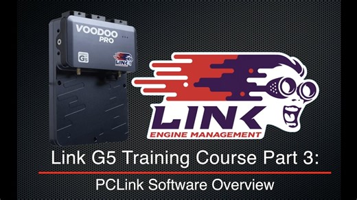 Link G5 Training Course Part 3: PCLink Software Overview